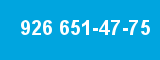 926 651-47-75